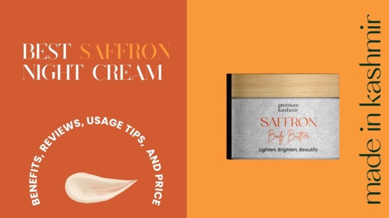 Best Saffron Night Cream