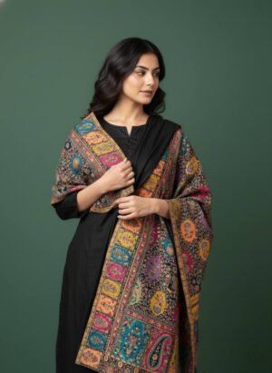 Kani Zari Weaved Pashmina Shawl 8005