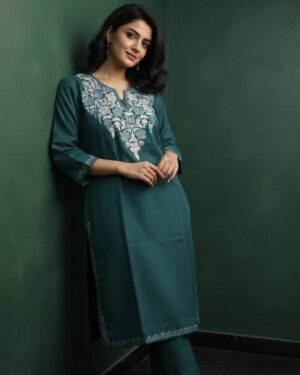 Kashmiri Cotton Kurti 7012
