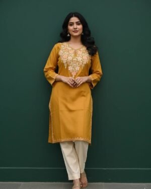 Kashmiri Cotton Kurti 7020