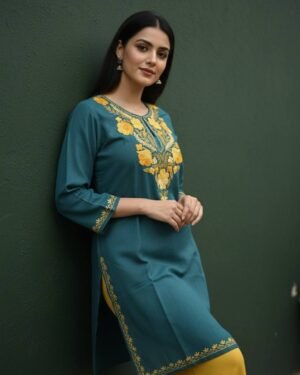 Kashmiri Cotton Kurti 7010