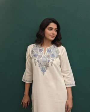 Kashmiri Cotton Kurti 7006