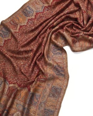 Kani Zari Weaved Pashmina Shawl 8010