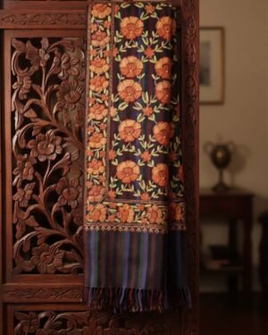Hand Assisted Aari Shawl – T001164KH