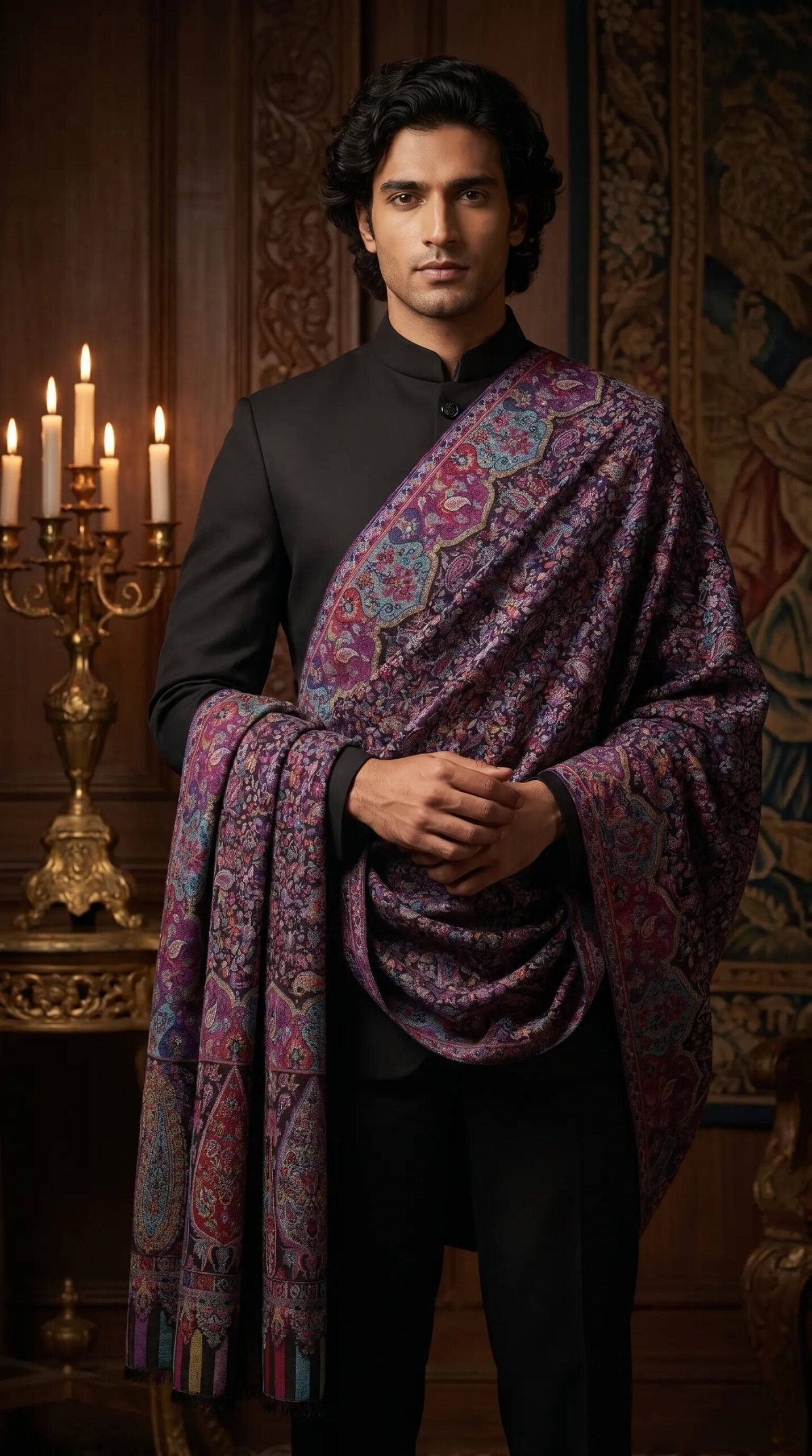 Fine Pashmina Weaved Shawl