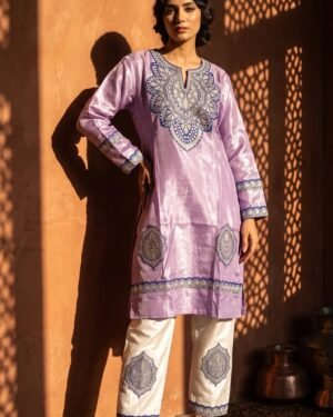Sheesha Silk Bota Tilla Co-ord Set