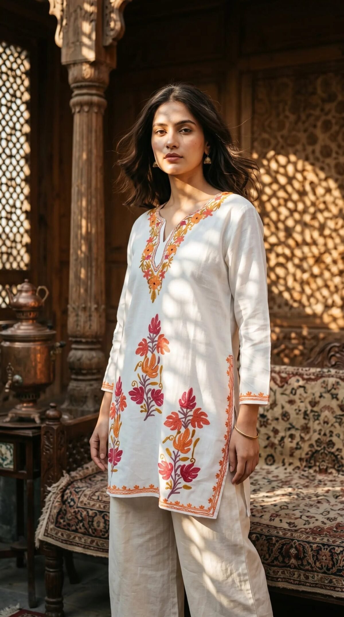 Finely Weaved Shawl – T001118KH