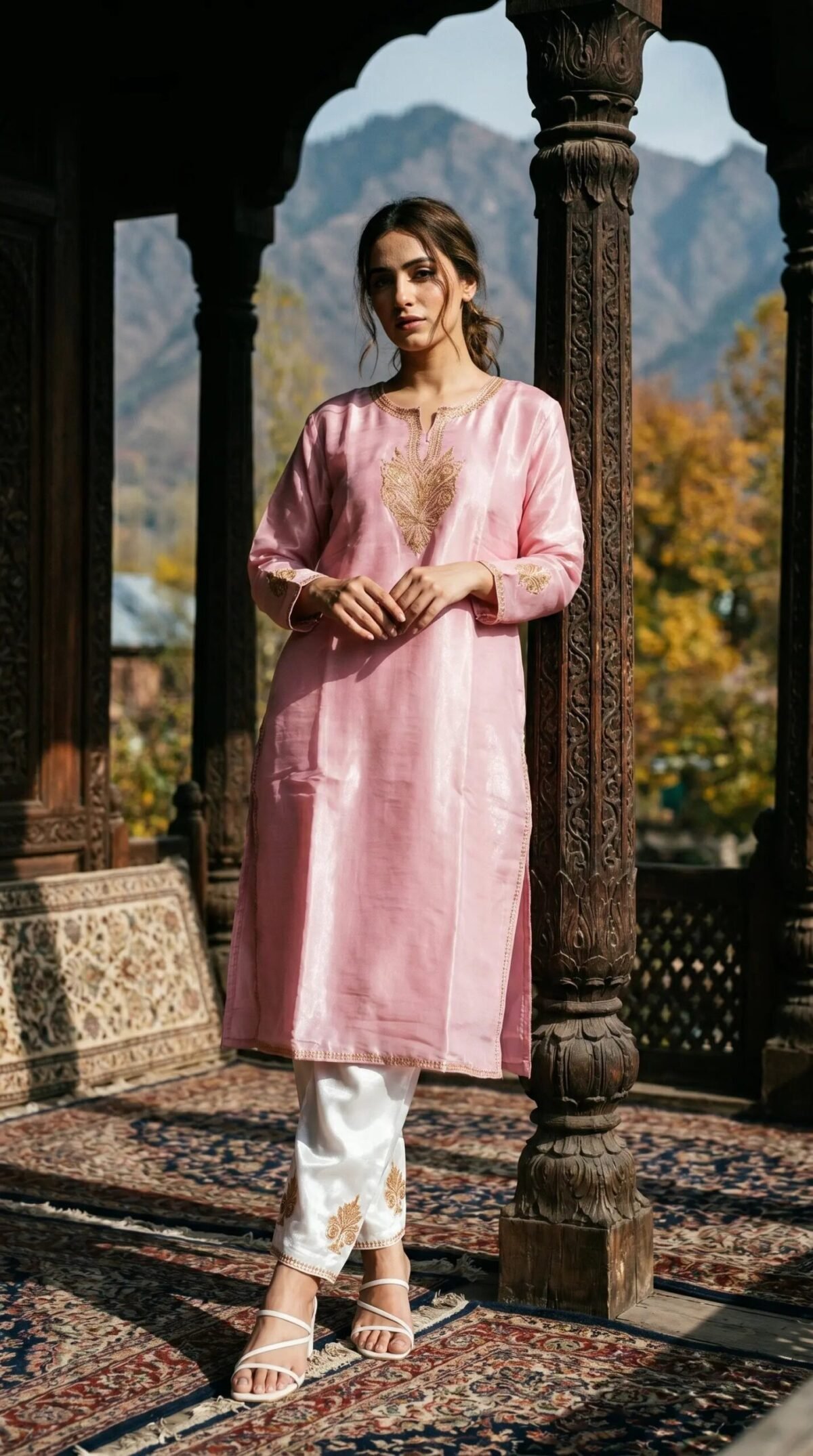 Finely Weaved Shawl – T000803KH