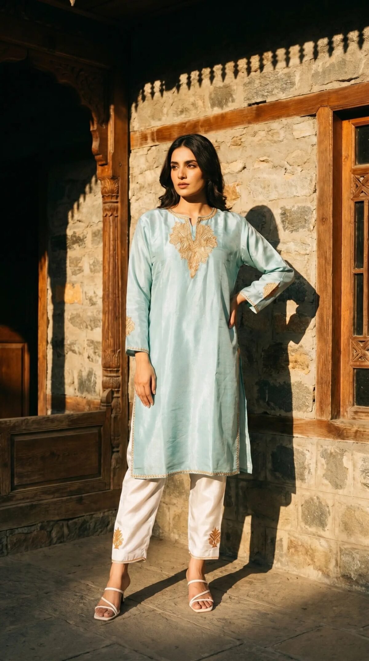 Finely Weaved Shawl – T000803KH