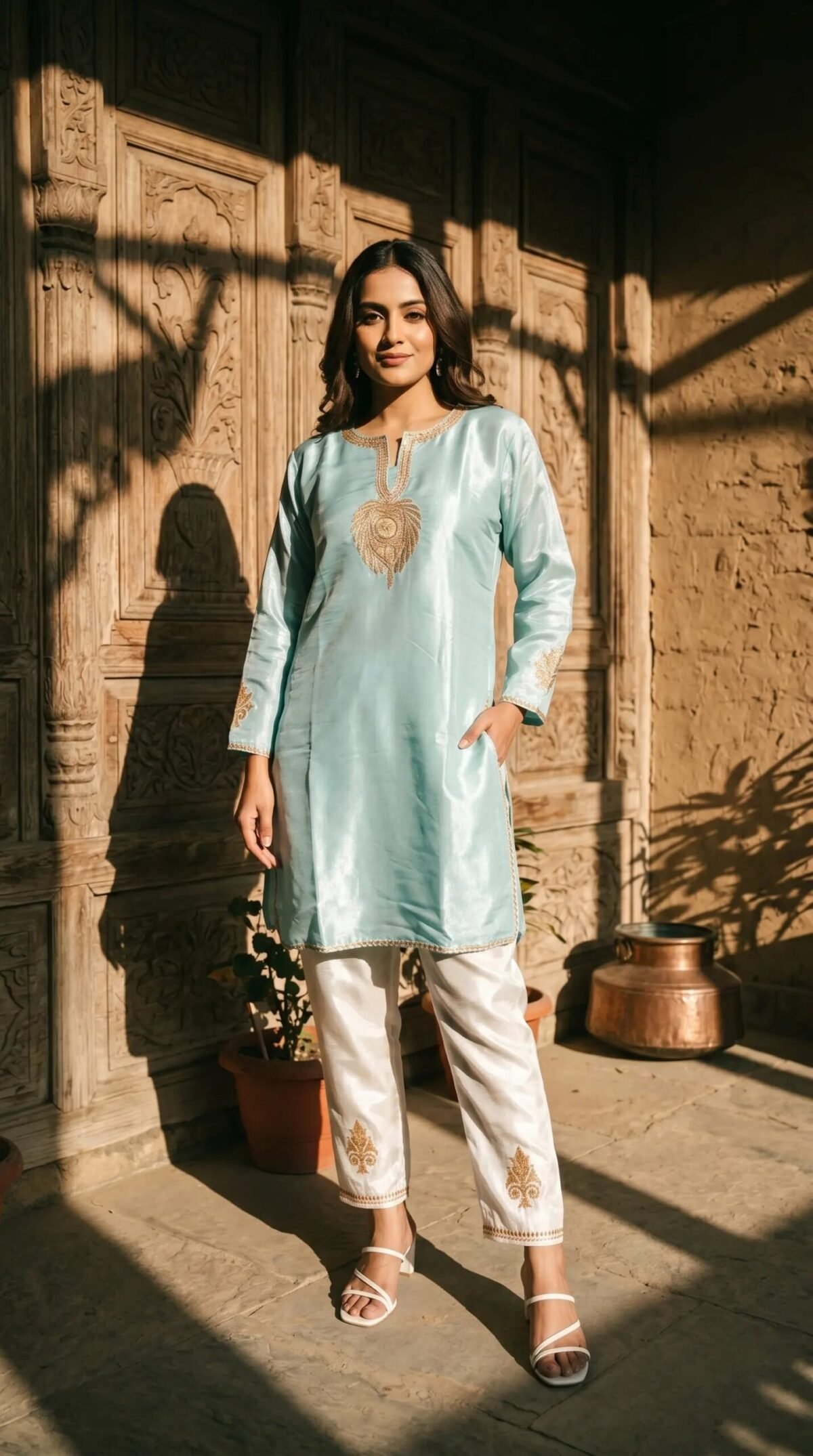 Finely Weaved Shawl – T000803KH