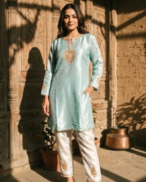 Sheesha Silk Bota Tilla Co-ord Set