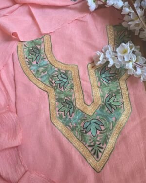 Hand Assisted Aari Three-piece Set