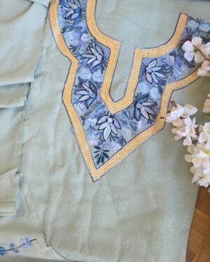 Hand Assisted Aari Three-piece Set