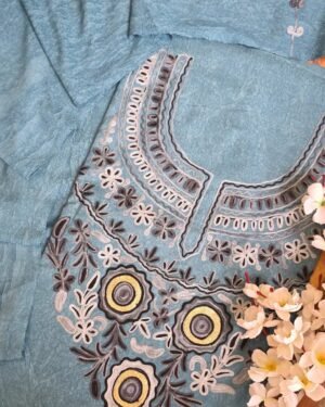 Hand Assisted Aari Three-piece Set
