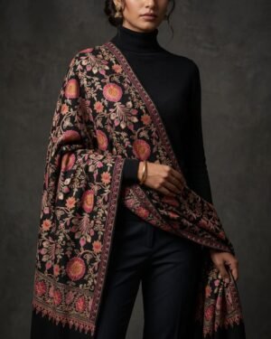 Aari Embroidered Shawl