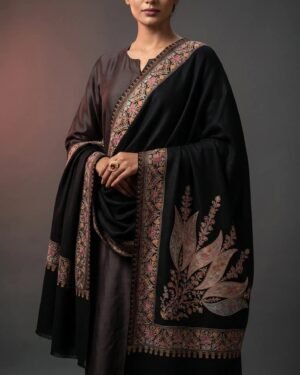 Aari Embroidered Premium Shawl