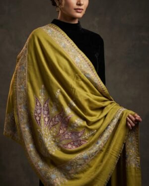 Aari Embroidered Premium Shawl