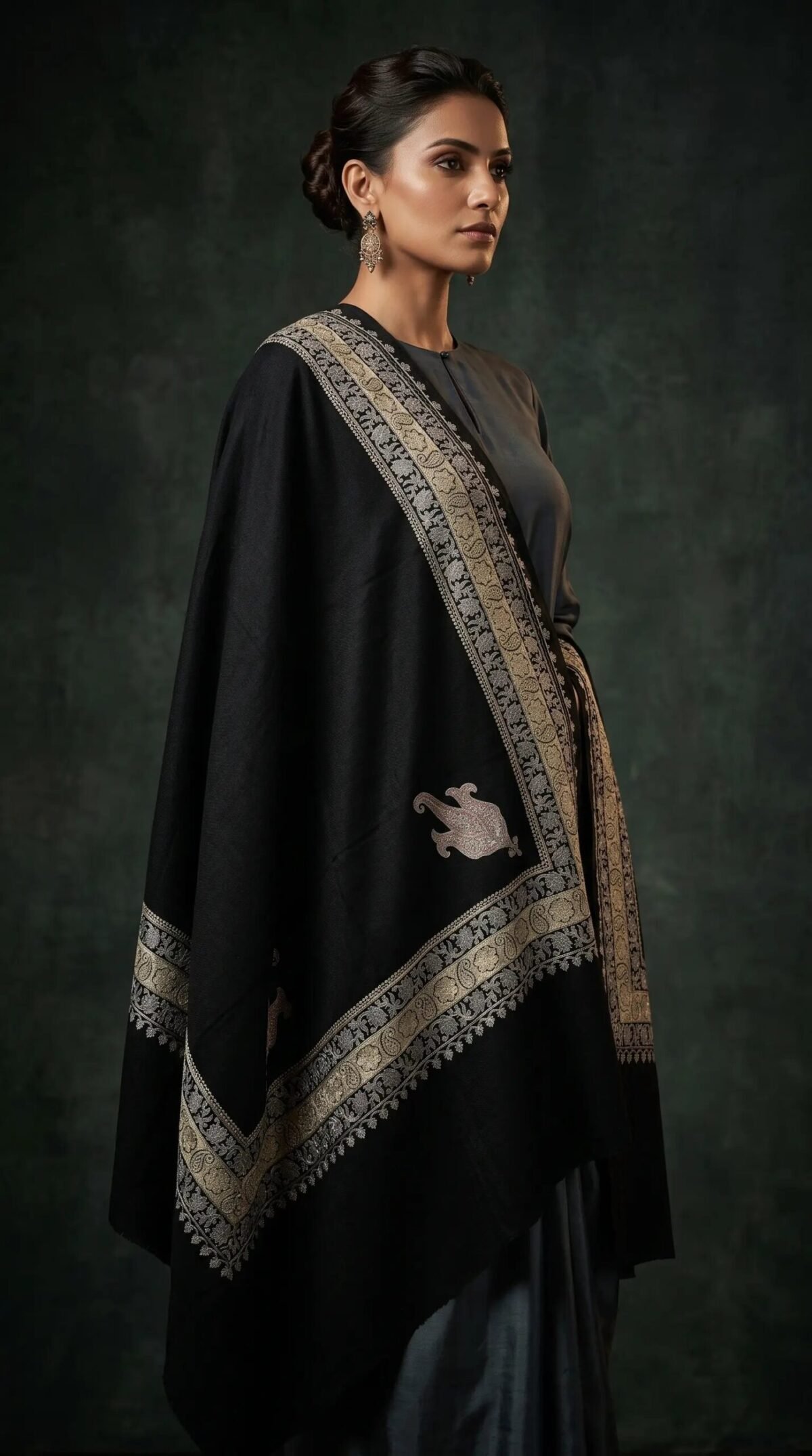 Finely Weaved Shawl – T000803KH