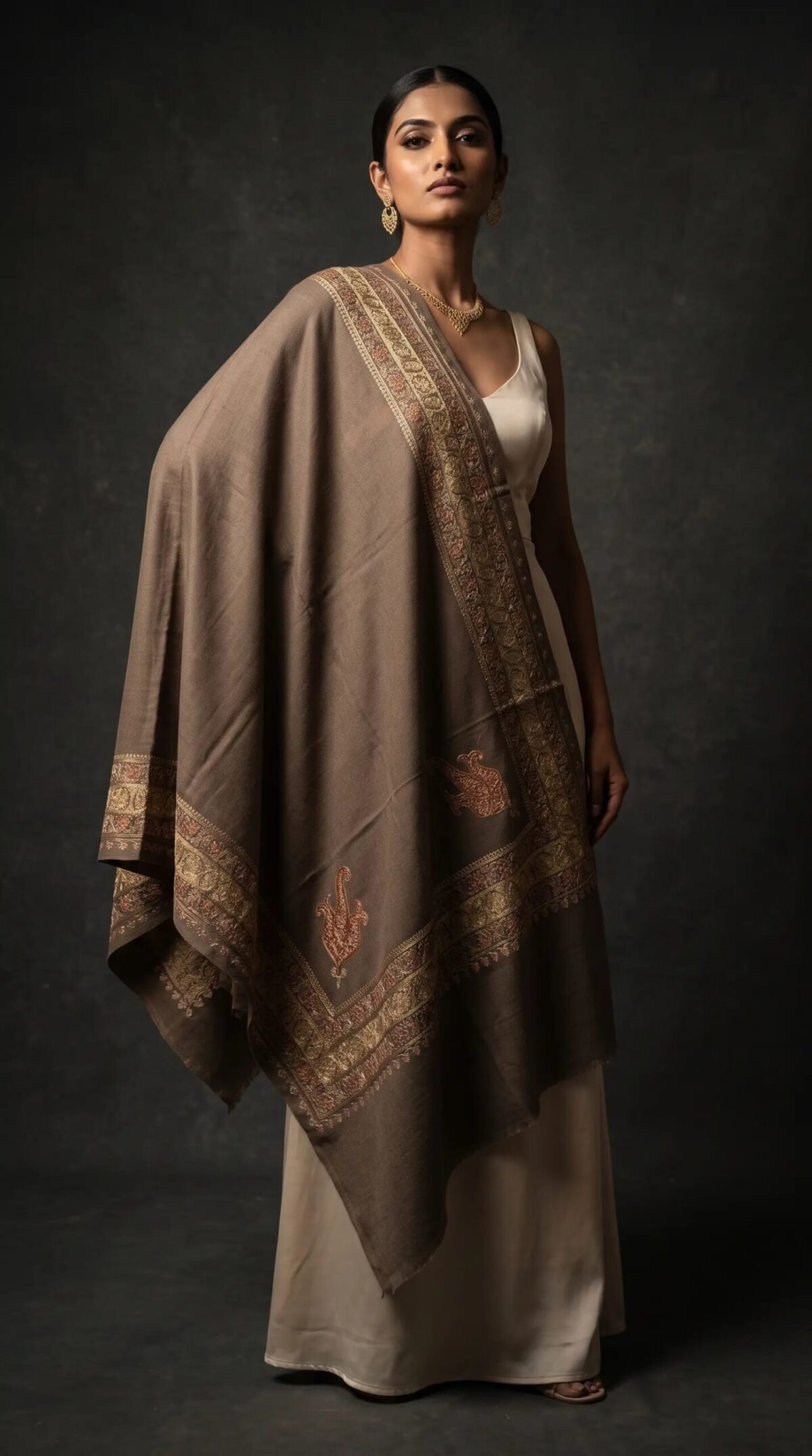 Finely Weaved Shawl – T000803KH