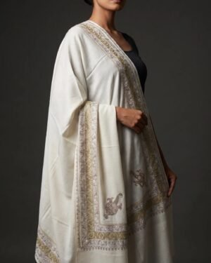 Aari Embroidered Premium Shawl