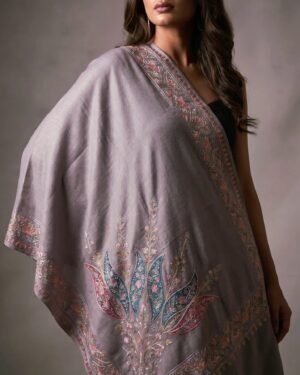 Aari Embroidered Premium Shawl