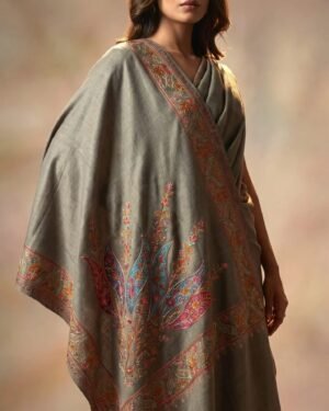 Aari Embroidered Premium Shawl