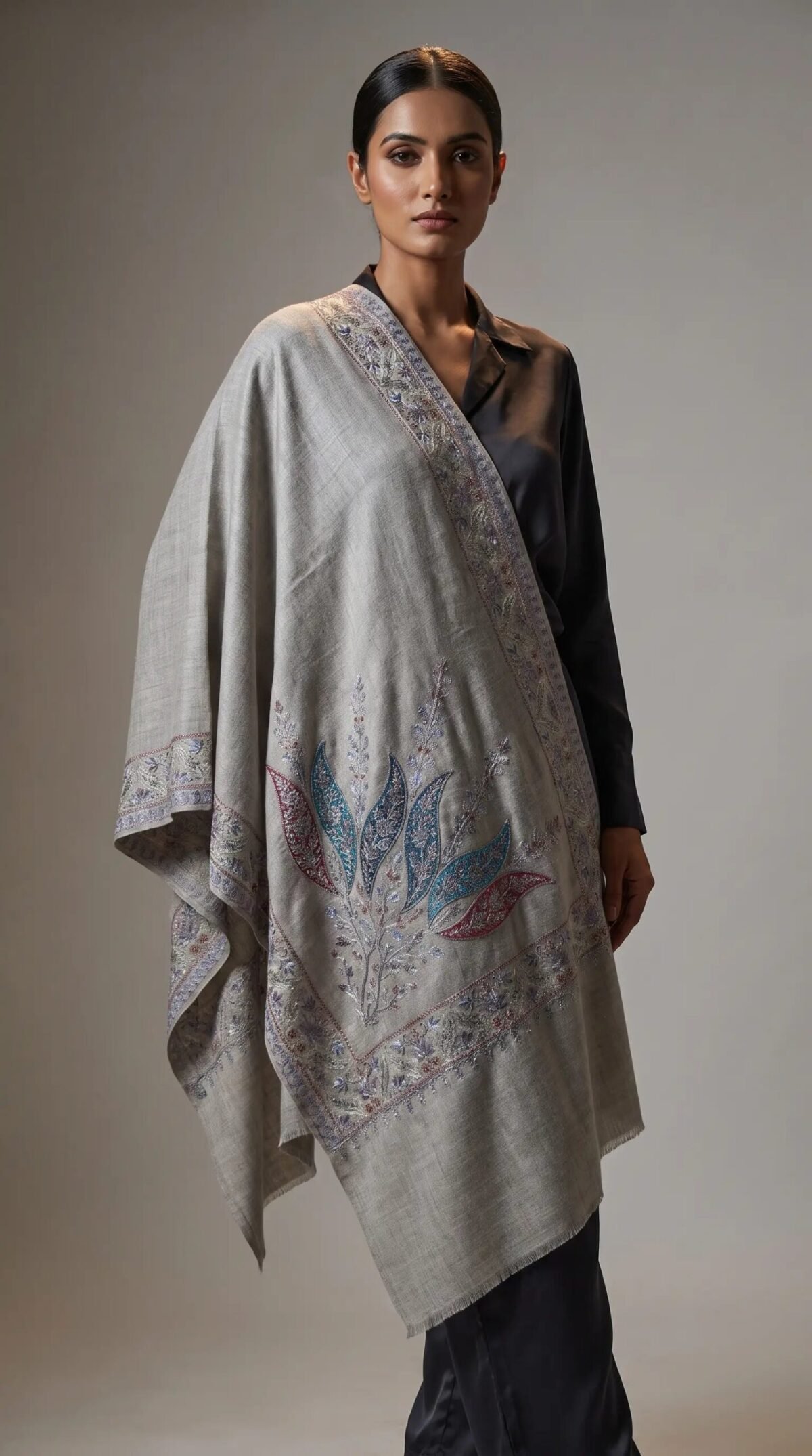 Finely Weaved Shawl – T000803KH