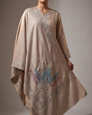 Aari Embroidered Premium Shawl