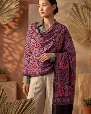 Hand Assisted Aari Shawl 2026