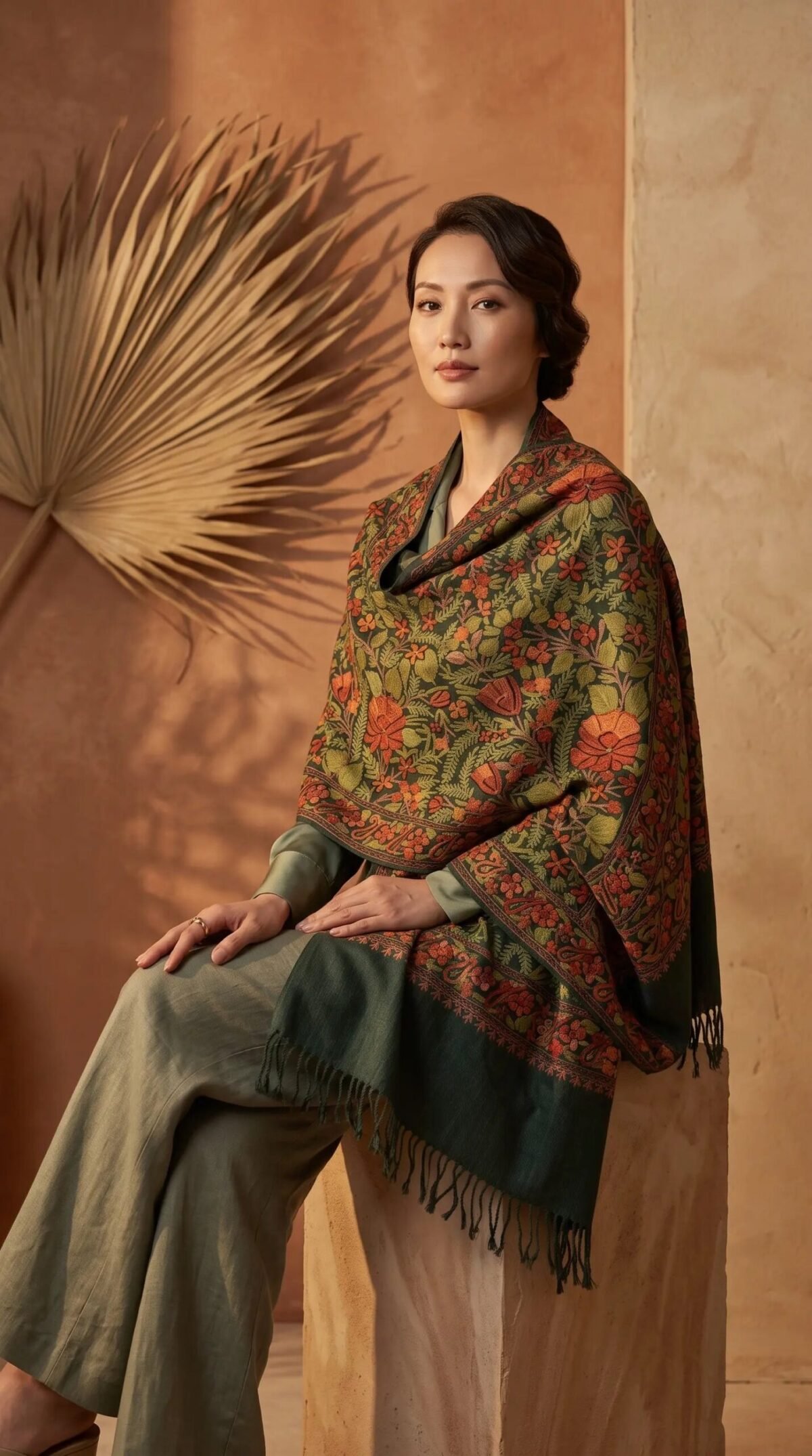 Finely Weaved Shawl – T000805KH