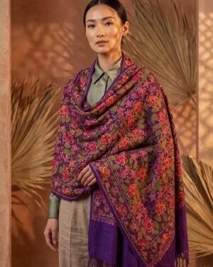 Hand Assisted Aari Shawl 2026