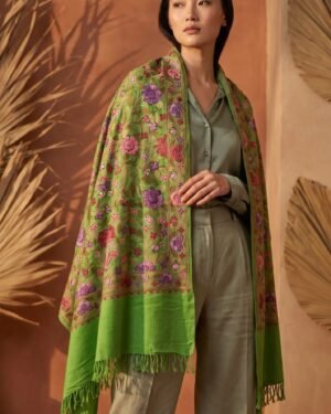 Hand Assisted Aari Shawl 2026