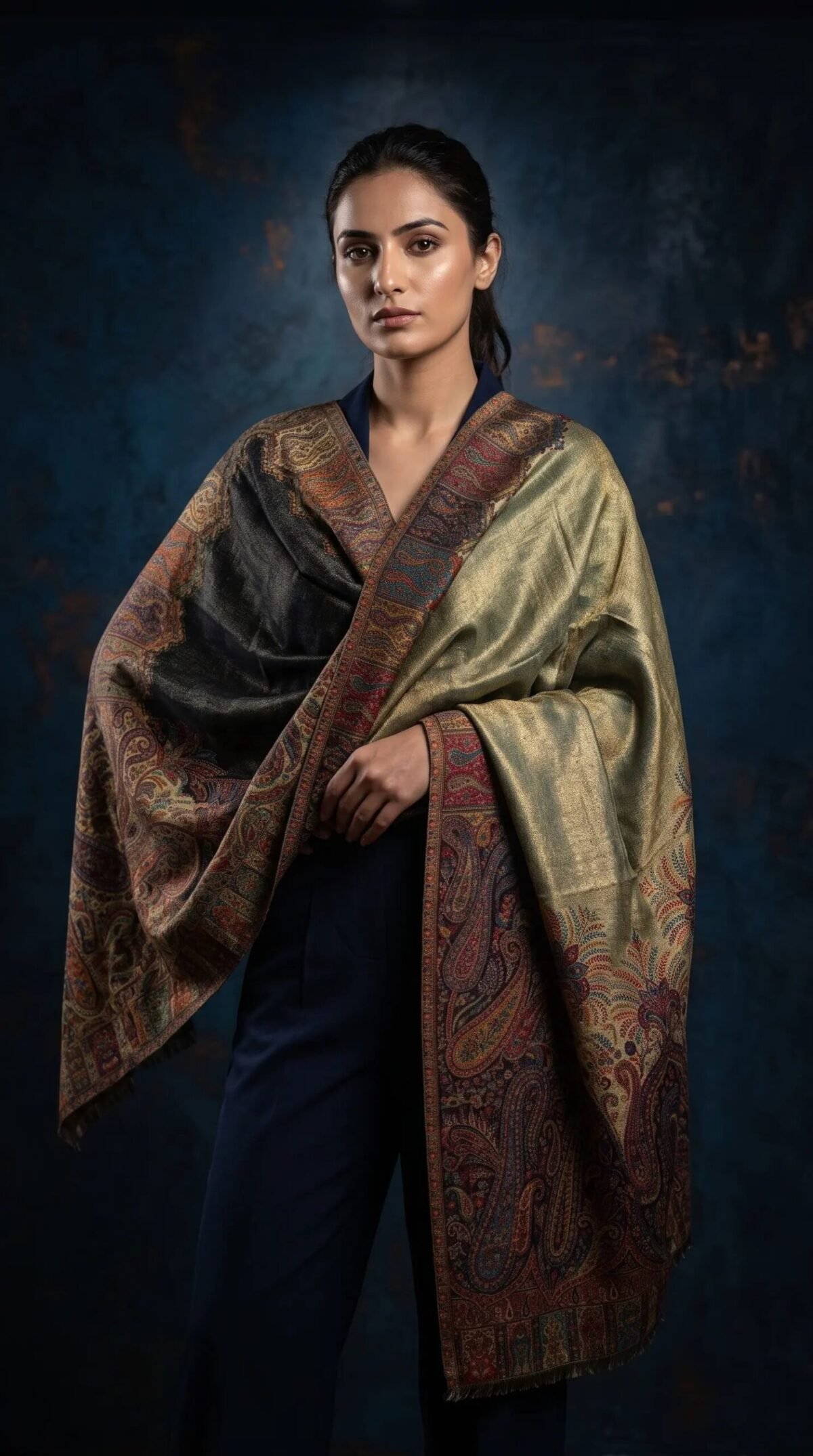 Finely Weaved Shawl – T000803KH