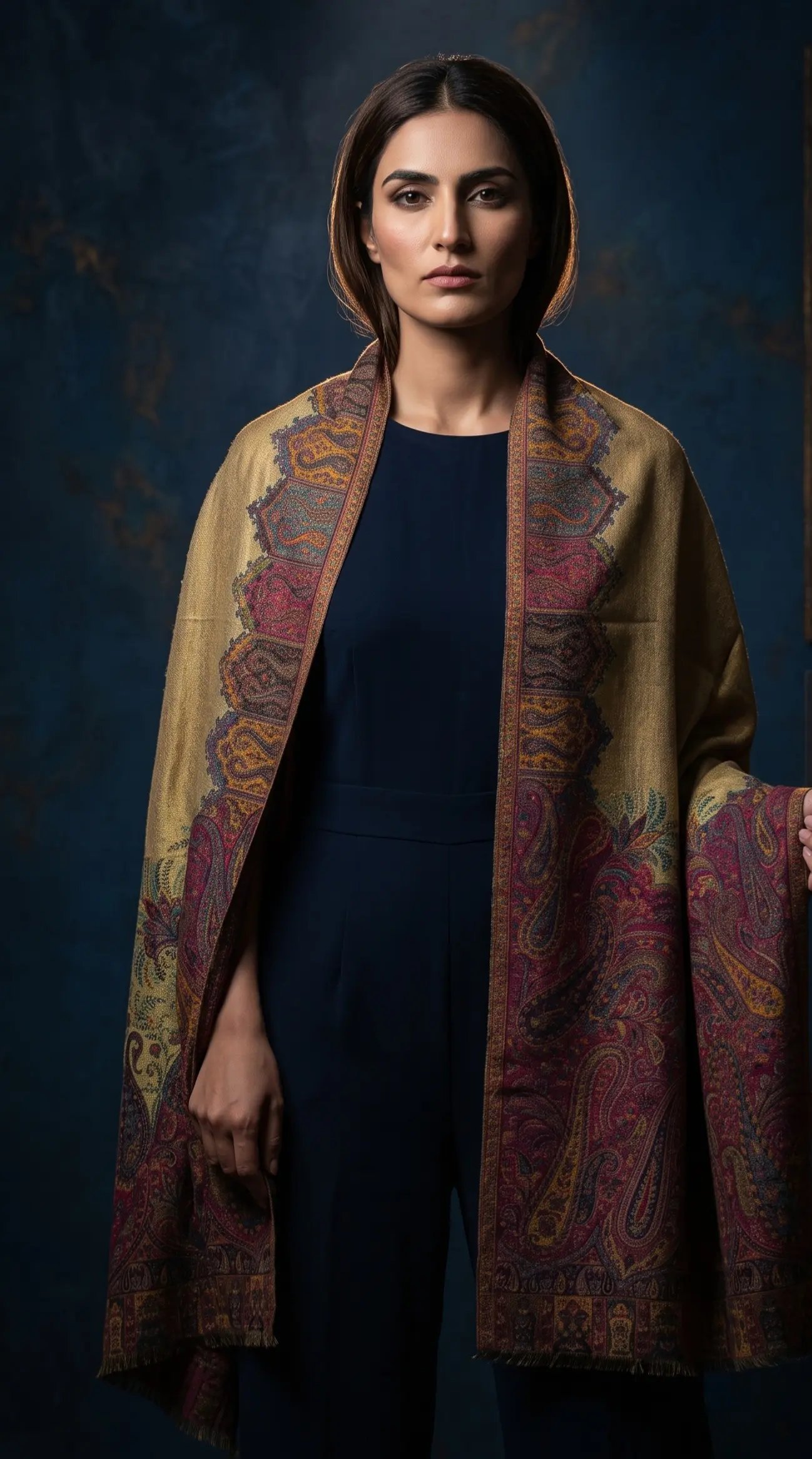 Finely Weaved Shawl – T000803KH