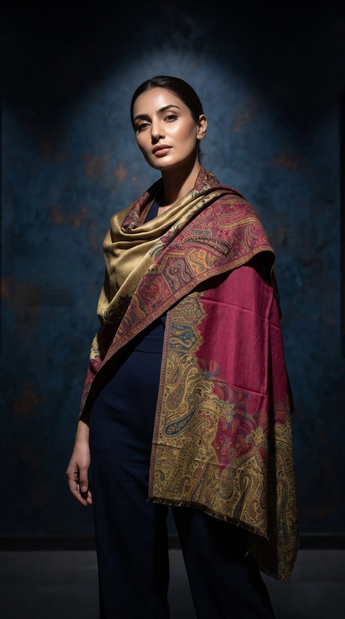 Finely Weaved Shawl – T000803KH
