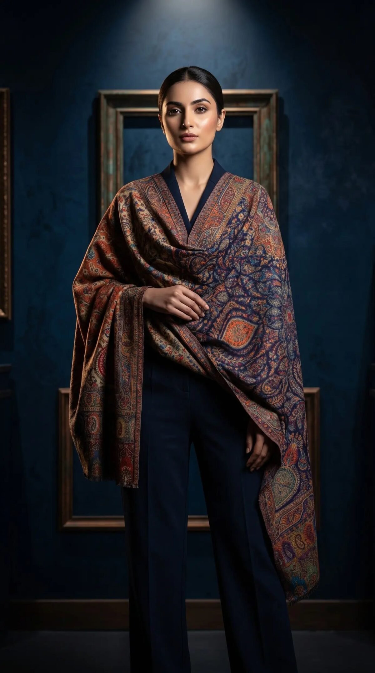 Finely Weaved Shawl – T000803KH