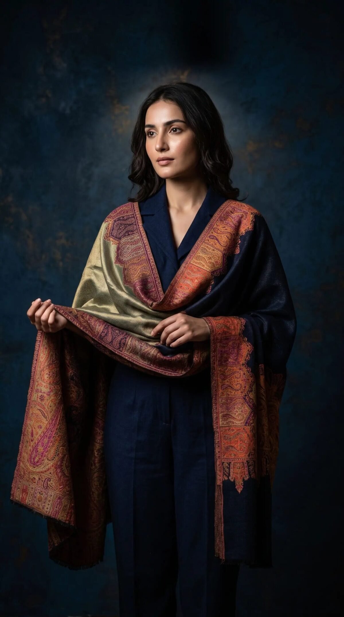 Finely Weaved Shawl – T000803KH