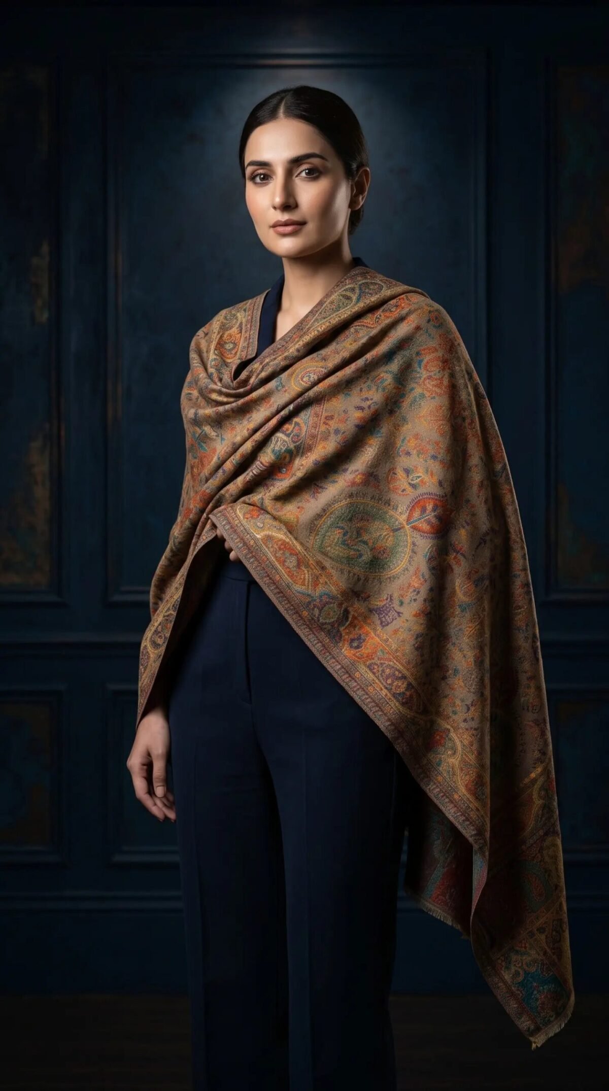 Finely Weaved Shawl – T000803KH