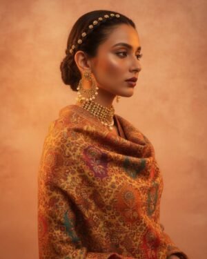 Kani Zari Weaved Shawl