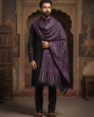 Heeramandi Inspired Shawl For Him