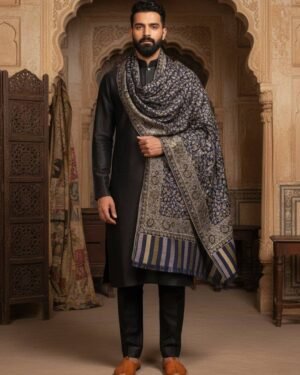Heeramandi Inspired Shawl For Him