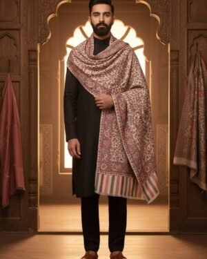 Heeramandi Inspired Shawl For Him