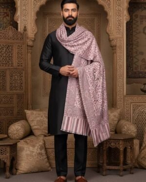 Heeramandi Inspired Shawl For Him