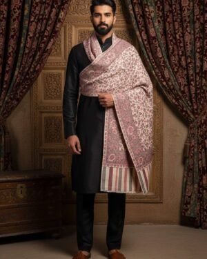 Heeramandi Inspired Shawl For Him