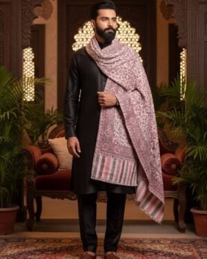 Heeramandi Inspired Shawl For Him