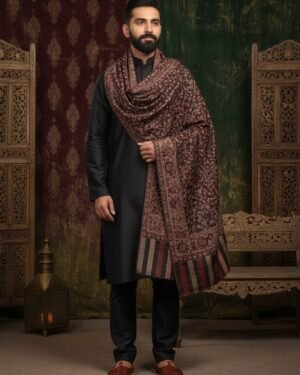Heeramandi Inspired Shawl For Him