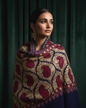 Aari Embroidered Big Shawl