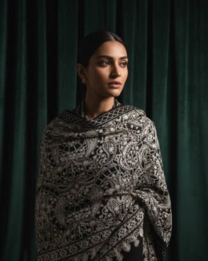 Aari Embroidered Big Shawl