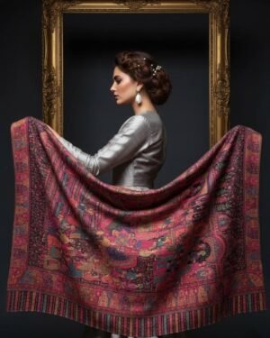 Mughal Darbar Pashmina Shawl