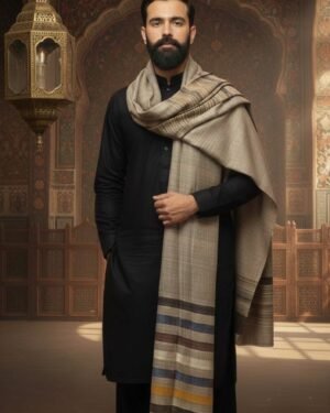 Saif Style Premium Reversible Shawl for Him
